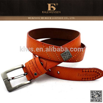 Mens genuine spanish leather belt leather cartridge belt